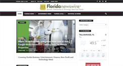 Desktop Screenshot of floridanewswire.com